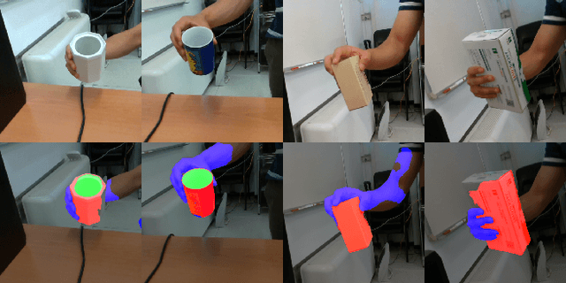 Figure 1 for Affordance segmentation of hand-occluded containers from exocentric images