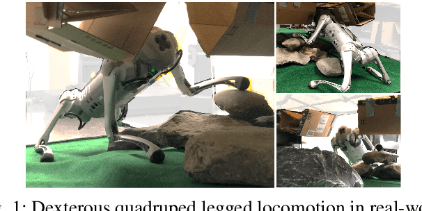 Figure 1 for Dexterous Legged Locomotion in Confined 3D Spaces with Reinforcement Learning