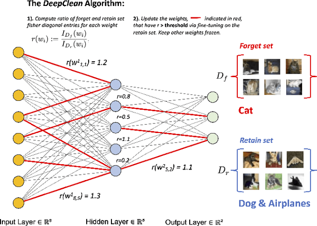 Figure 1 for DeepClean: Machine Unlearning on the Cheap by Resetting Privacy Sensitive Weights using the Fisher Diagonal