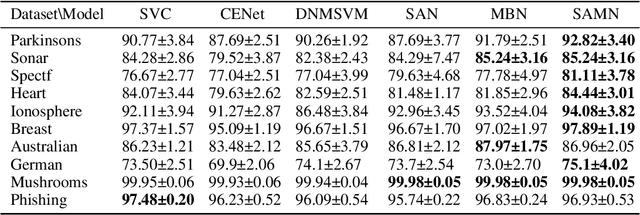 Figure 2 for SAMN: A Sample Attention Memory Network Combining SVM and NN in One Architecture