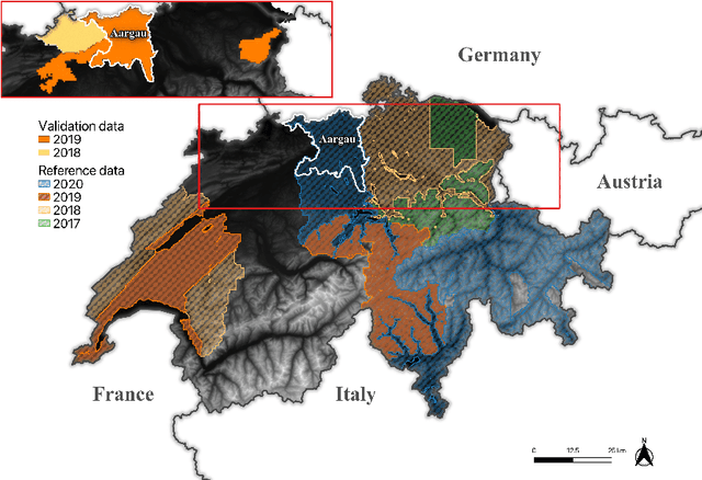 Figure 1 for Accuracy and Consistency of Space-based Vegetation Height Maps for Forest Dynamics in Alpine Terrain