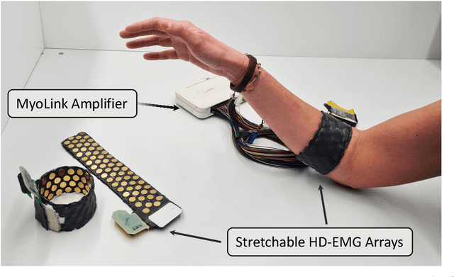 Figure 1 for Design, Fabrication and Evaluation of a Stretchable High-Density Electromyography Array
