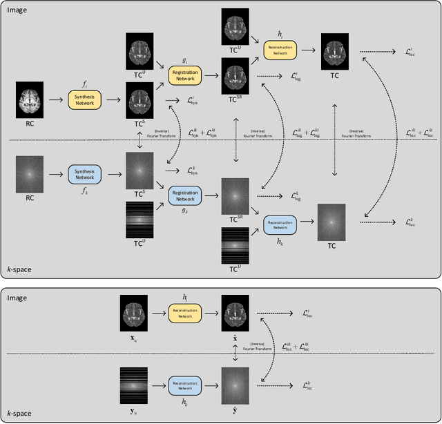 Figure 1 for Dual-Domain Multi-Contrast MRI Reconstruction with Synthesis-based Fusion Network