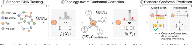 Figure 1 for Uncertainty Quantification over Graph with Conformalized Graph Neural Networks
