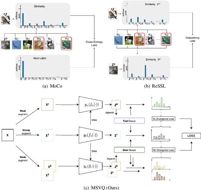 Figure 1 for MSVQ: Self-Supervised Learning with Multiple Sample Views and Queues