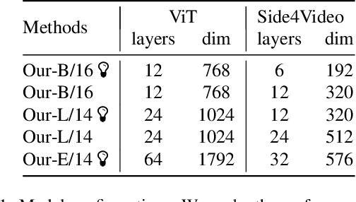 Figure 2 for Side4Video: Spatial-Temporal Side Network for Memory-Efficient Image-to-Video Transfer Learning