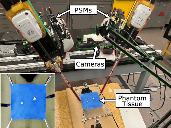 Figure 1 for Sim-to-Real Surgical Robot Learning and Autonomous Planning for Internal Tissue Points Manipulation using Reinforcement Learning