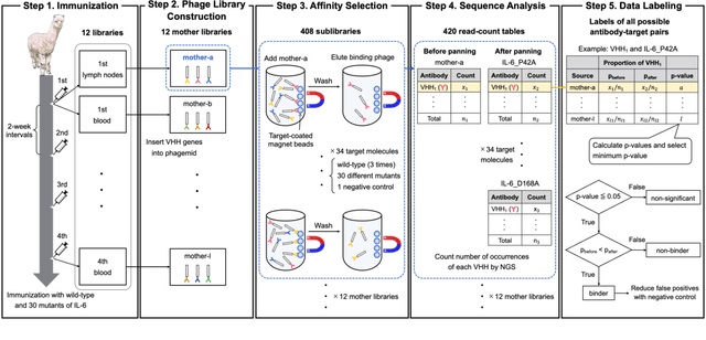 Figure 2 for AVIDa-hIL6: A Large-Scale VHH Dataset Produced from an Immunized Alpaca for Predicting Antigen-Antibody Interactions