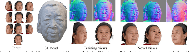 Figure 1 for Deformable Model Driven Neural Rendering for High-fidelity 3D Reconstruction of Human Heads Under Low-View Settings