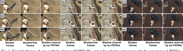 Figure 1 for Learning Physical-Spatio-Temporal Features for Video Shadow Removal
