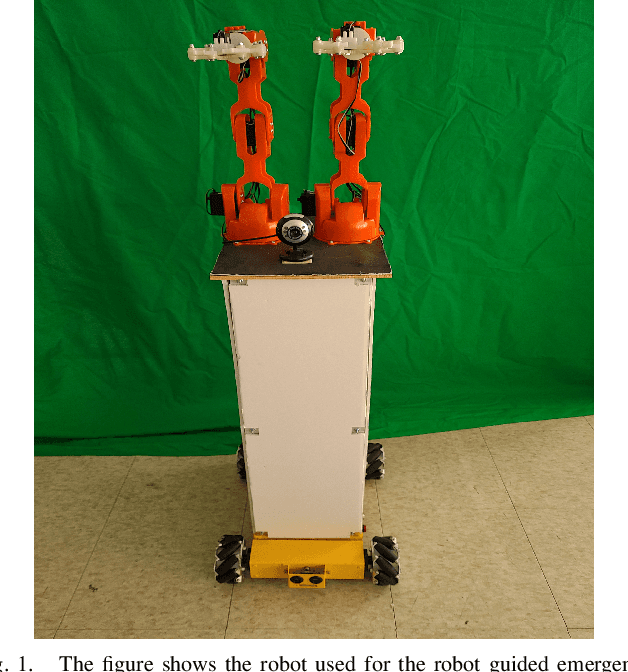 Figure 1 for Learning Evacuee Models from Robot-Guided Emergency Evacuation Experiments
