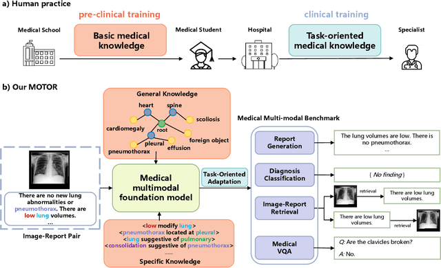 Figure 1 for Towards Medical Artificial General Intelligence via Knowledge-Enhanced Multimodal Pretraining