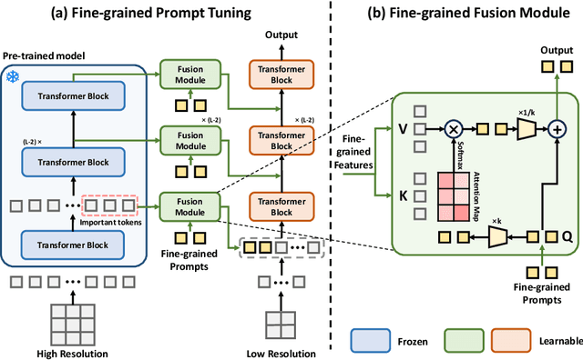 Figure 4 for FPT: Fine-grained Prompt Tuning for Parameter and Memory Efficient Fine Tuning in High-resolution Medical Image Classification