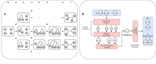 Figure 1 for PhyloGFN: Phylogenetic inference with generative flow networks