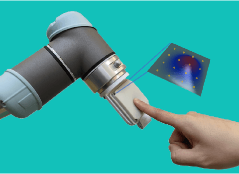 Figure 1 for A novel tactile palm for robotic object manipulation