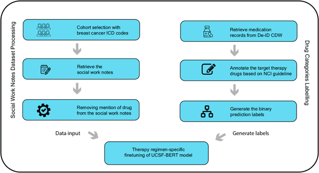 Figure 1 for Revealing the impact of social circumstances on the selection of cancer therapy through natural language processing of social work notes