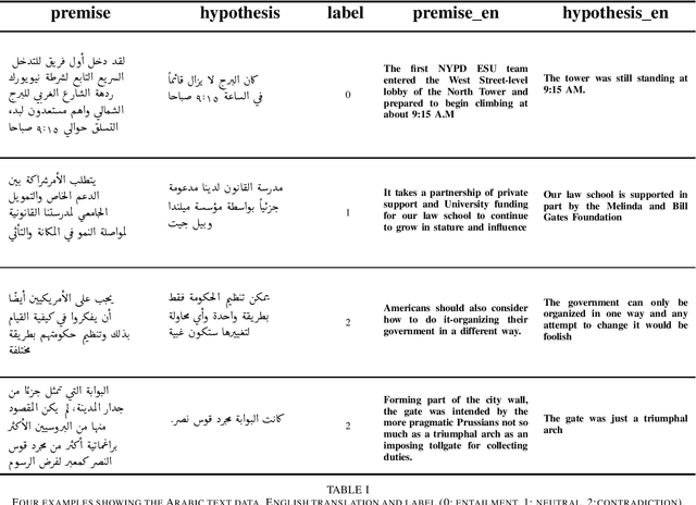 Figure 1 for Improving Natural Language Inference in Arabic using Transformer Models and Linguistically Informed Pre-Training