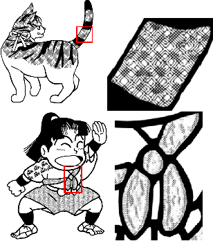 Figure 3 for Screentone-Aware Manga Super-Resolution Using DeepLearning