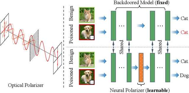 Figure 1 for Neural Polarizer: A Lightweight and Effective Backdoor Defense via Purifying Poisoned Features
