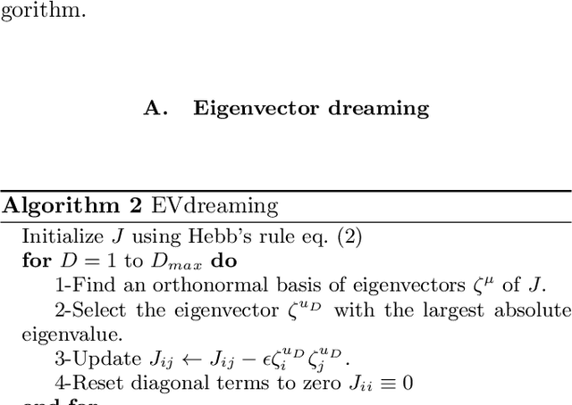 Figure 3 for Eigenvector Dreaming