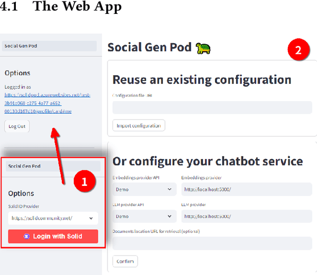 Figure 4 for SocialGenPod: Privacy-Friendly Generative AI Social Web Applications with Decentralised Personal Data Stores