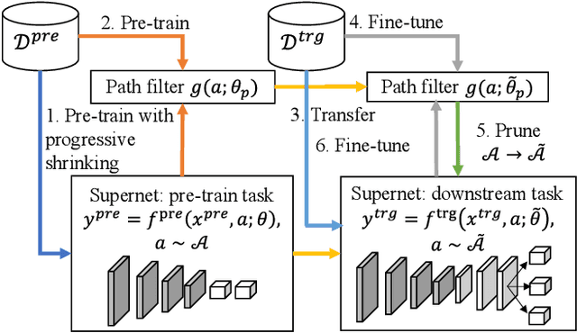 Figure 1 for DetOFA: Efficient Training of Once-for-All Networks for Object Detection by Using Pre-trained Supernet and Path Filter
